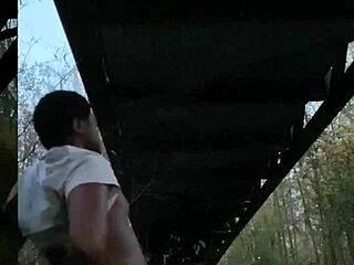 I crave that black milf's big ass pussy moaning in public outdoor quickie orgasm fuck