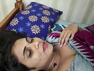 hot wife pounded hard by husband in intense bedroom fuck session