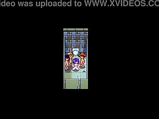 abigail takes saloon bathroom break in xtardew valley girls mod
