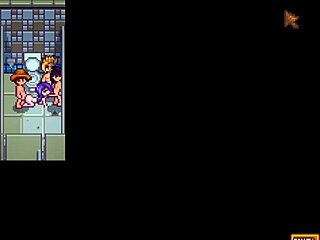 abigail takes saloon bathroom break in xtardew valley girls mod