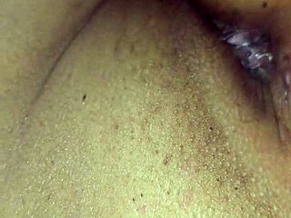 Latina wife's juicy homemade ass shakes bedroom wild.