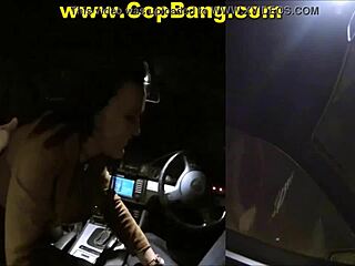 Fake Cop CATCHES and FUCKS Unsuspecting Teen in Car