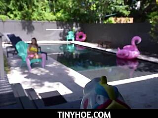 i'm stuck under the desk as stepbro fucks tiny latina stepsis violet gems hard