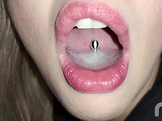 naughty blonde slut fucks stranger cocks at gloryhole right in front of cuckold
