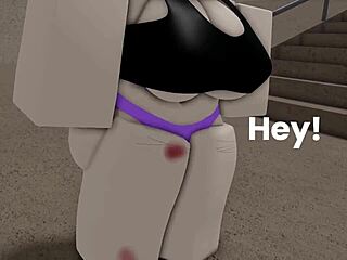 Emo goth girl undresses flashes tits rides cock skatepark