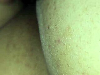 Latina wife's juicy homemade ass shakes bedroom wild.