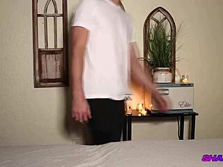 What happens in this shady asian spa massage? Handjob turns to full sex