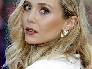 Elizabeth Olsen Sizzling Jerk-Off Contest Game