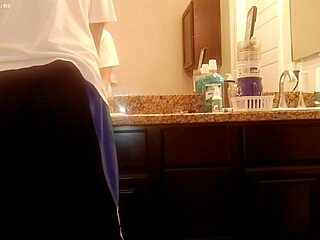 Joyfully tidying up the bathroom chores