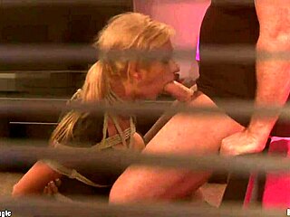 blonde student gets hogtied, gagged, and monster cock slammed rough