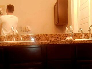 Joyfully tidying up the bathroom chores
