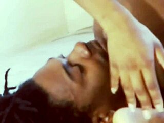 Gawslee shakes nasty ebony teen ass on monster cock