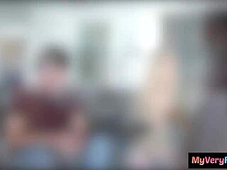 awkward whore lets stepbro fuck tight pussy first time on cam 😳🍆