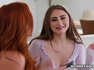 penelope kay n sophia locke her stepmom doin that online romance quiz... together??