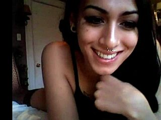 This unreal perfect tranny crossdressing on webcam got me so hrd!!