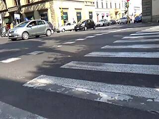 Slutty Italian Milf Gulps Cum In Wild 3some!