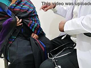 man this doctor sneaks cheating fucks with his patient right in the clinic
