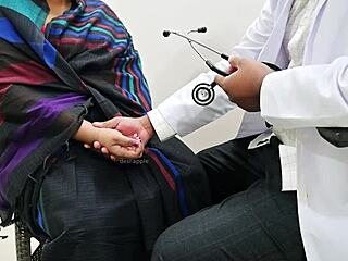 man this doctor sneaks cheating fucks with his patient right in the clinic