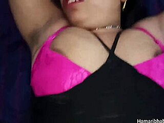 Tears of ecstasy as neighbor boy ravages Indian desi aunty relentlessly
