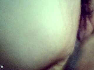 my uncle's wife caught me naked and i had to fuck her hairy milf pussy creampie