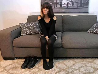 candy cruises at 18 in her first casting interview getting bareback fucked by older neighbor guy