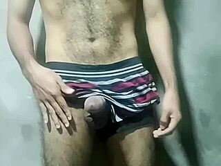 Tucacheritocacheron strips and jerks huge cock for you