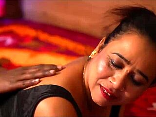 sexy bhabhi cheats with guard, dirty hindi office doggy creampie