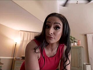 sinning deep with stepmom sheena ryder before church creampie doggystyle ride