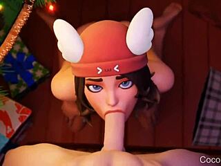 Hey skye gimme that fortnite christmas blowjob now