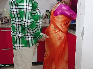 Desi bhabhi hammered by huge cock in kitchen
