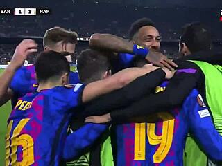 Exciting FC Barcelona Versus Napoli Ends in 1-1 Draw