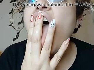 imagine this curvy latina mommy's fat tits and hairy pussy begging for your first fetish play