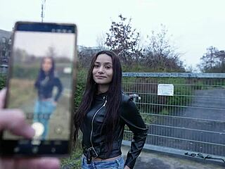 german scout agatha santos latina teen saggy tits first casting