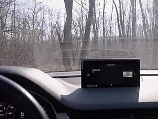 can you drive while i suck your big cock and swallow cum outdoors?
