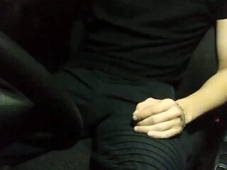 Prostitute Sucks Moans and Rides Dick Doggystyle in Car Closeup Cowgirl
