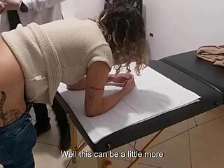submissive latina slut blackmailed into anal exam cure by doc