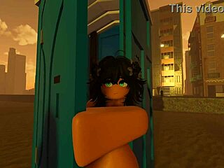 nudest milf antonelachan bares all on wild beach cartoon vibes