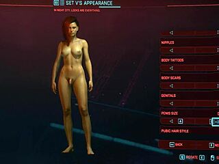 cyberpunk 2077 female v surprises with hidden shemale twist in game