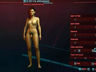 cyberpunk 2077 female v surprises with hidden shemale twist in game