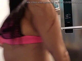 Beautiful Latina Milf Brunette Takes Monster Cock Anal in Kitchen Casting