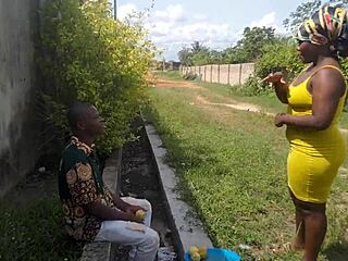 Street Boy Lures Juicy Orange Seller Inside for Rough Pussy Pounding Till Dripping Cum!