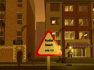 nudest milf antonelachan bares all on wild beach cartoon vibes