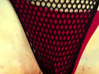 Naughty redhead teen slut in boots moans for creamy doggystyle cum