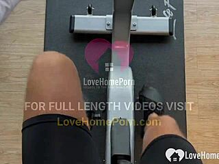 Brunette gym pickup sucks cock deep before hardcore toilet pounding