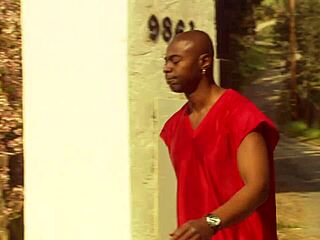 Marie Luv teases Sean Michaels with her shaved allure before intense facial finish