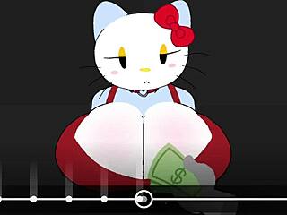 whoa hello kitty big tits and ass get monster cock banged hard nonstop