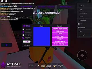 Clapping Ebony Thot Cheeks Doggy Style in Roblox Creampie Finish