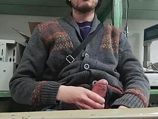 home alone? nah my boss hides next door while i stroke this skinny young pussy solo pov compilation