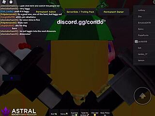 Clapping Ebony Thot Cheeks Doggy Style in Roblox Creampie Finish