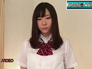 Ichika Ayamori delivers kinky sensual student blowjob heat